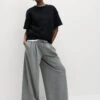 Super Wide Leg Palazzo Joggers -M&S Super Wide Leg Palazzo Joggers