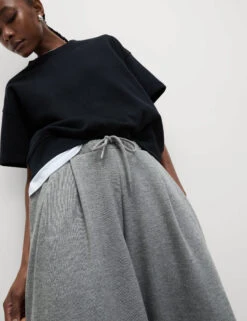 Super Wide Leg Palazzo Joggers -M&S Super Wide Leg Palazzo Joggers 3