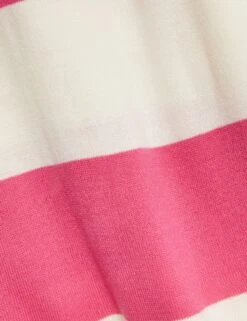 Supersoft Striped Crew Neck Relaxed Jumper -M&S Supersoft Striped Crew Neck Relaxed Jumper 4