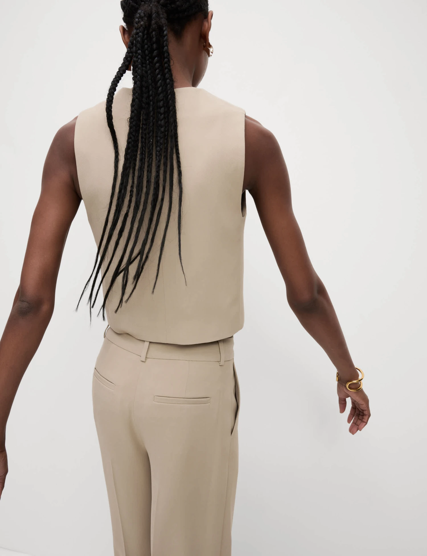 Tailored Asymmetric Waistcoat 5 Tailored Asymmetric Waistcoat - Image 3