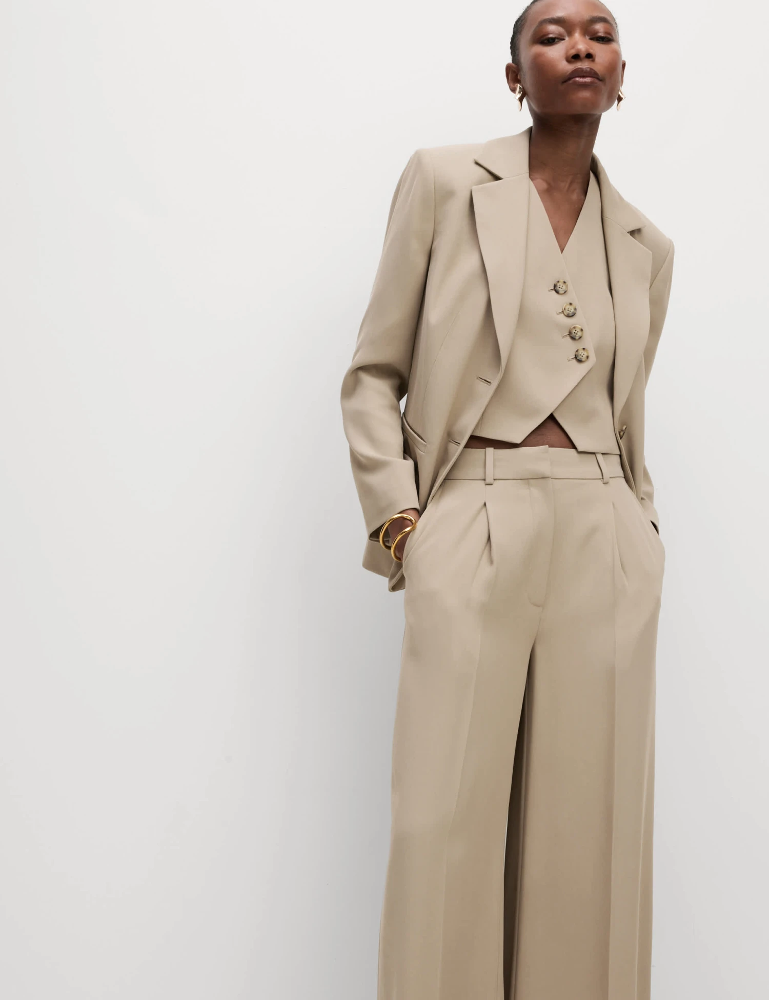 Tailored Asymmetric Waistcoat 6 Tailored Asymmetric Waistcoat - Image 4