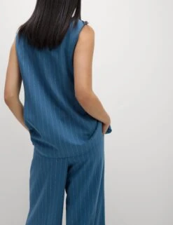 Tailored Striped Longline Waistcoat 17 Tailored Striped Longline Waistcoat -M&S Tailored Striped Longline Waistcoat 4