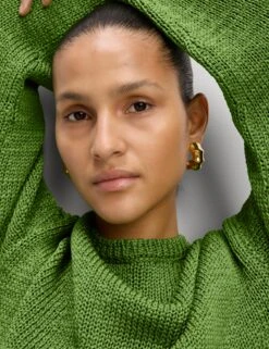 Textured Crew Neck Jumper -M&S Textured Crew Neck Jumper 3