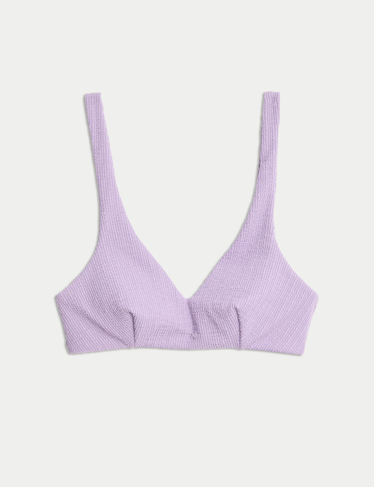 Textured Padded Plunge Bikini Top 4 Textured Padded Plunge Bikini Top - Image 2