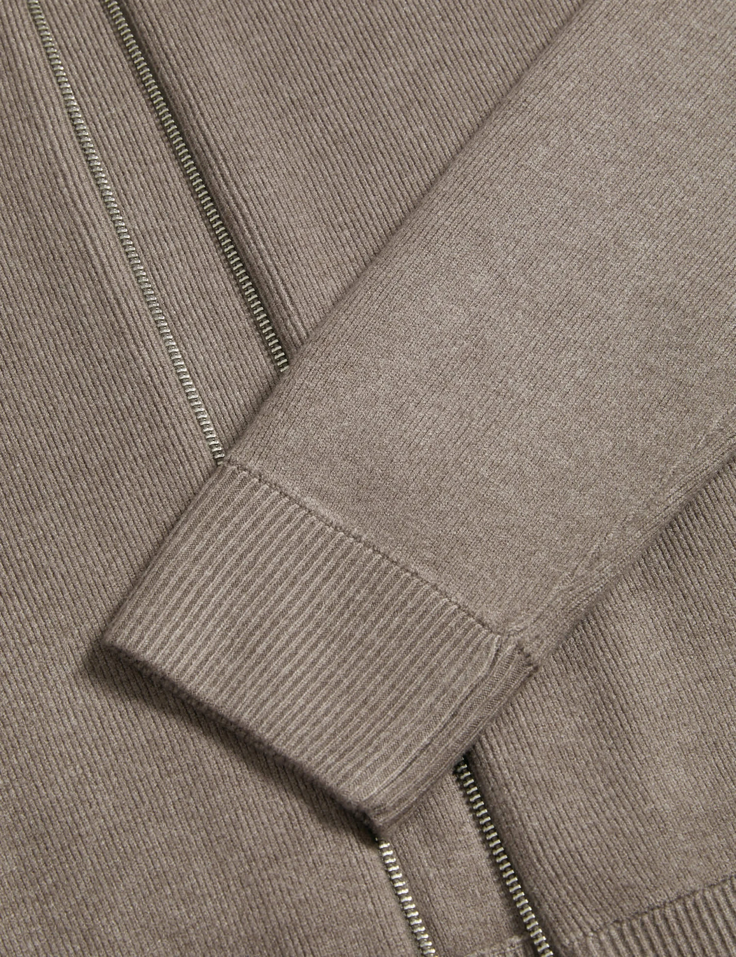 Textured Relaxed Fit Bomber Cardigan 10 Textured Relaxed Fit Bomber Cardigan - Image 8