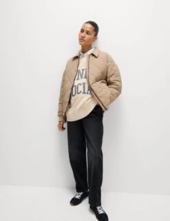 Thermowarmth™ Quilted Collared Jacket