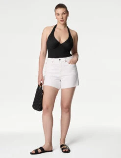 Tummy Control Wired Halterneck Swimsuit D-GG -M&S Tummy Control Wired Halterneck Swimsuit D GG 3