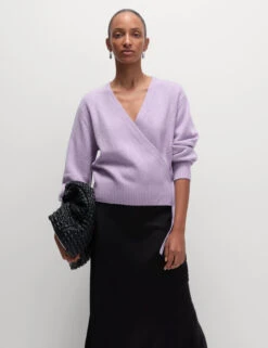 V-Neck Relaxed Cardigan -M&S V Neck Relaxed Cardigan 4