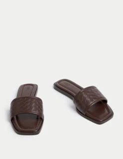 Woven Flat Mules 10 Woven Flat Mules -M&S Woven Flat Mules 1