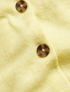 Air-Yarn Ribbed Crew Neck Cardigan -M&S air yarn ribbed crew neck cardigan 16