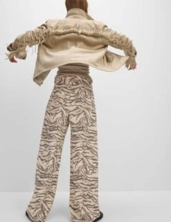 Animal Print Wide Leg Jeans -M&S animal print wide leg jeans 15