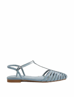 Ankle Strap T Bar Flat Pointed Sandals 20 Ankle Strap T Bar Flat Pointed Sandals -M&S ankle strap t bar flat pointed sandals 1