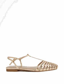 Ankle Strap T Bar Flat Pointed Sandals 16 Ankle Strap T Bar Flat Pointed Sandals -M&S ankle strap t bar flat pointed sandals