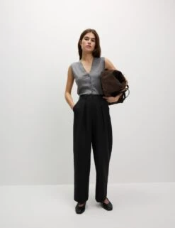 Barrel Leg Trousers 35 Barrel Leg Trousers -M&S barrel leg trousers 11