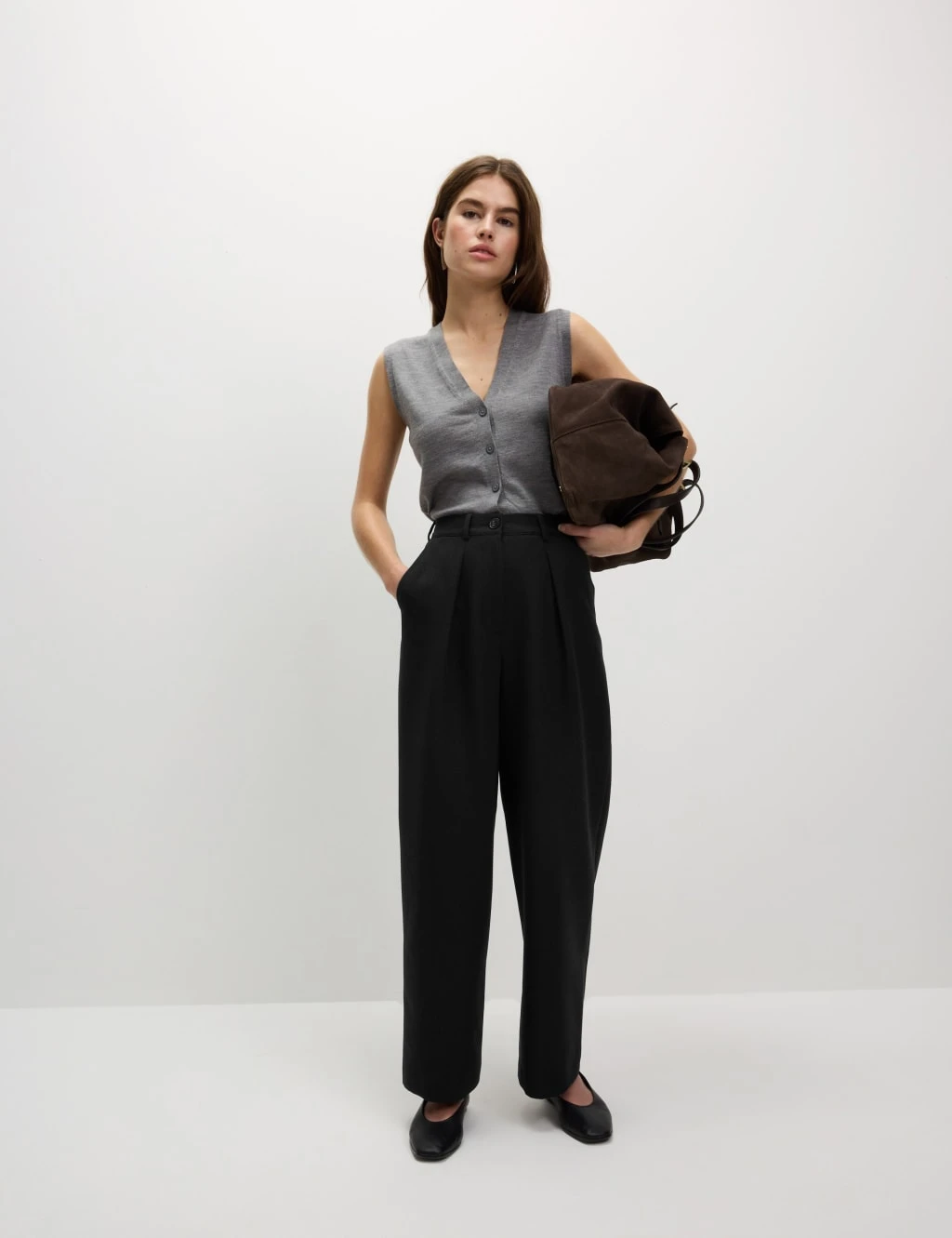 Barrel Leg Trousers 16 Barrel Leg Trousers - Image 14