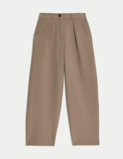 Barrel Leg Trousers 36 Barrel Leg Trousers -M&S barrel leg trousers 12