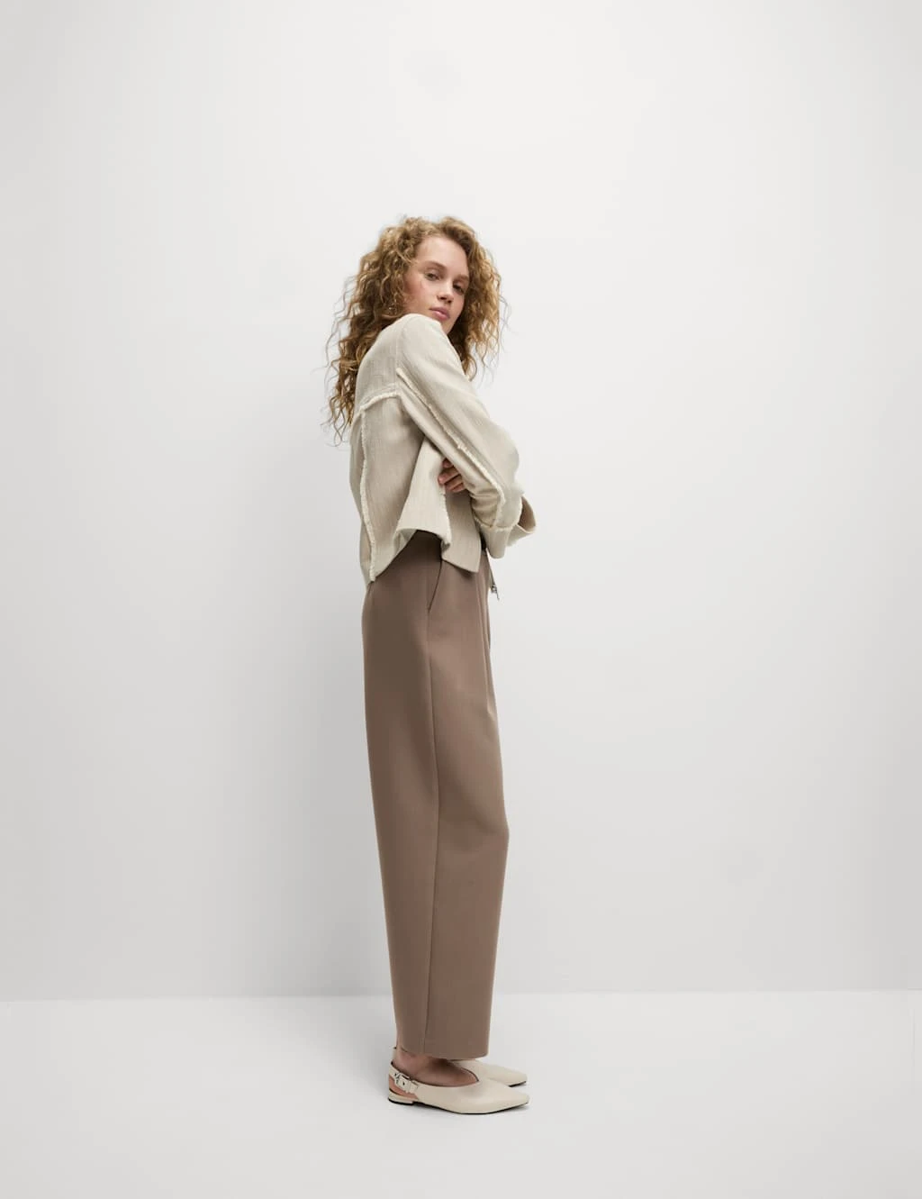 Barrel Leg Trousers 20 Barrel Leg Trousers - Image 18
