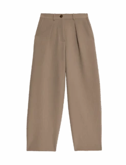 Barrel Leg Trousers 38 Barrel Leg Trousers -M&S barrel leg trousers 2