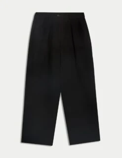 Barrel Leg Trousers 26 Barrel Leg Trousers -M&S barrel leg trousers 4