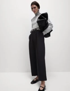 Barrel Leg Trousers 27 Barrel Leg Trousers -M&S barrel leg trousers 5