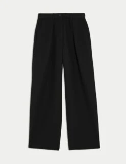 Barrel Leg Trousers 31 Barrel Leg Trousers -M&S barrel leg trousers 8