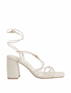 Beaded Trim Buckle Strappy Block Heel Sandals -M&S beaded trim buckle strappy block heel sandals 1