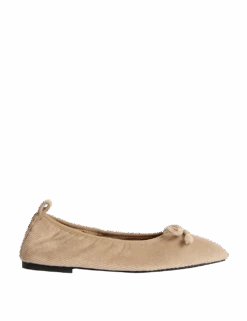 Bow Ballerina Slippers -M&S bow ballerina slippers