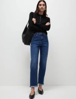 Boyfriend Ankle Grazer Jeans -M&S boyfriend ankle grazer jeans with stretch 6