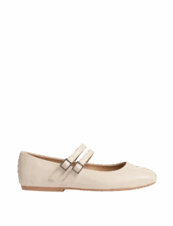 Buckle Flat Ballet Pumps -M&S buckle flat ballet pumps 1