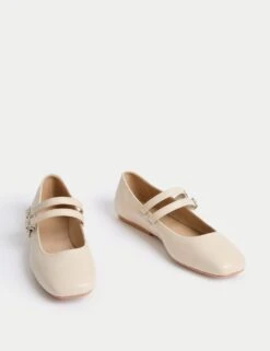 Buckle Flat Ballet Pumps -M&S buckle flat ballet pumps 6
