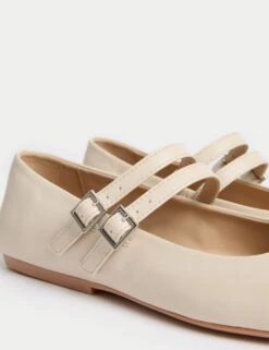 Buckle Flat Ballet Pumps -M&S buckle flat ballet pumps 8