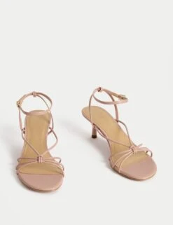 Buckle Strappy Stiletto Heel Sandals -M&S buckle strappy stiletto heel sandals 3