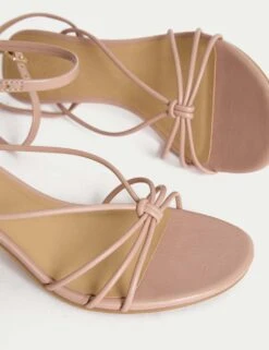 Buckle Strappy Stiletto Heel Sandals -M&S buckle strappy stiletto heel sandals 5