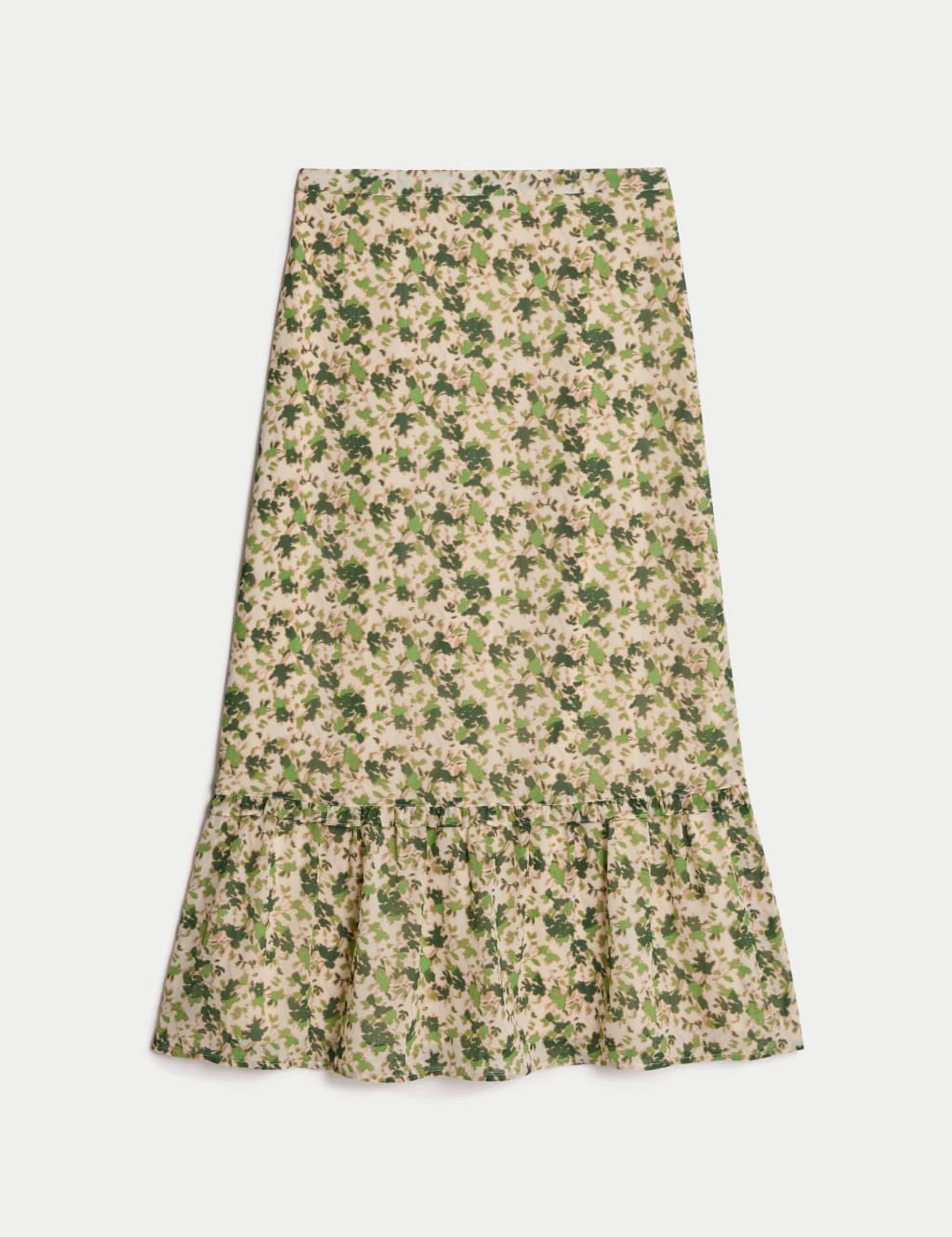 Chiffon Floral Midi Circle Skirt 7 Chiffon Floral Midi Circle Skirt - Image 5