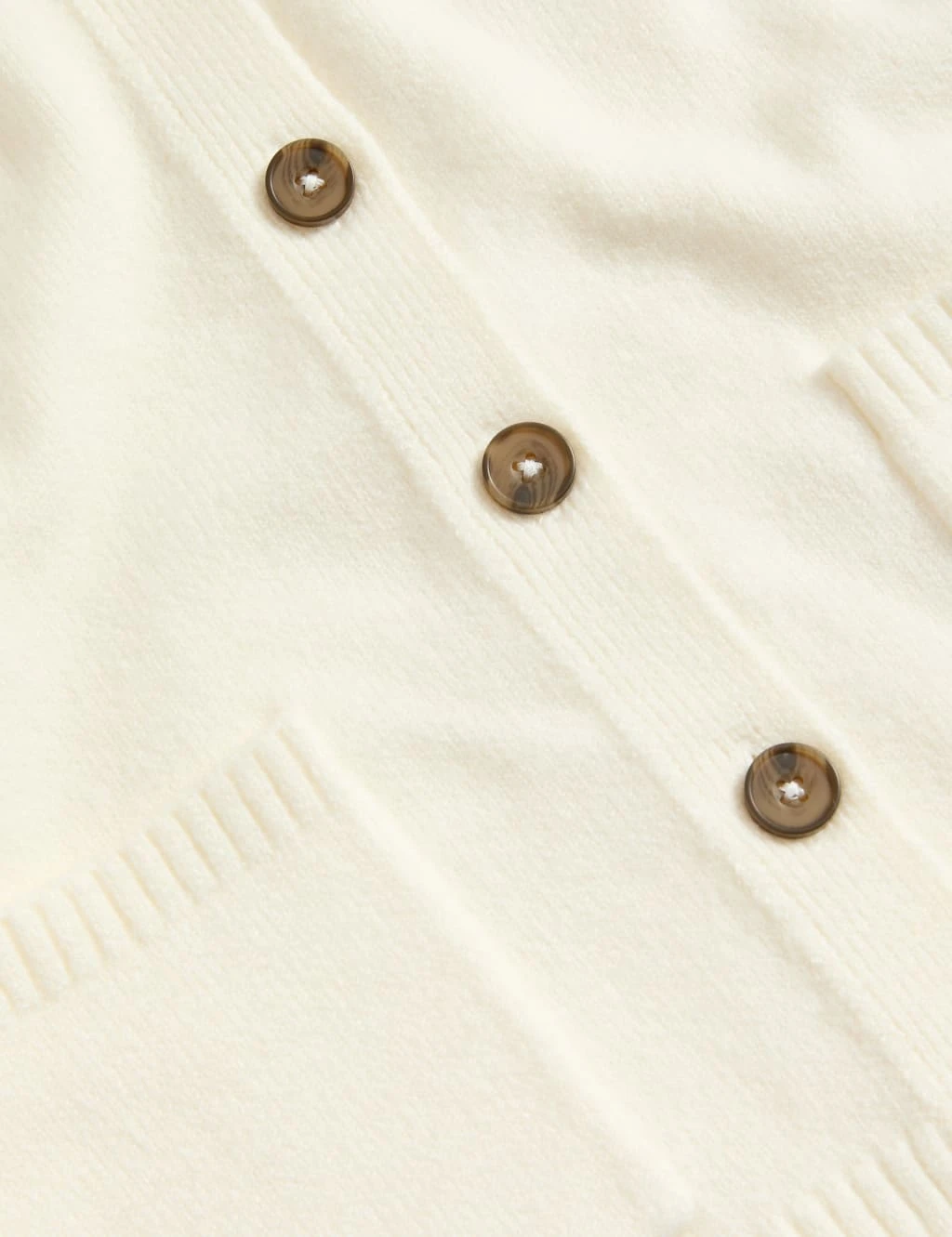 Collared Neck Relaxed Fit Knitted Jacket 12 Collared Neck Relaxed Fit Knitted Jacket - Image 10