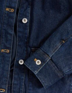 Collared Relaxed Denim Jacket -M&S collared relaxed denim jacket 9