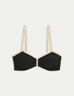 Colour Block Bandeau Bikini Top -M&S colour block bandeau bikini top 8