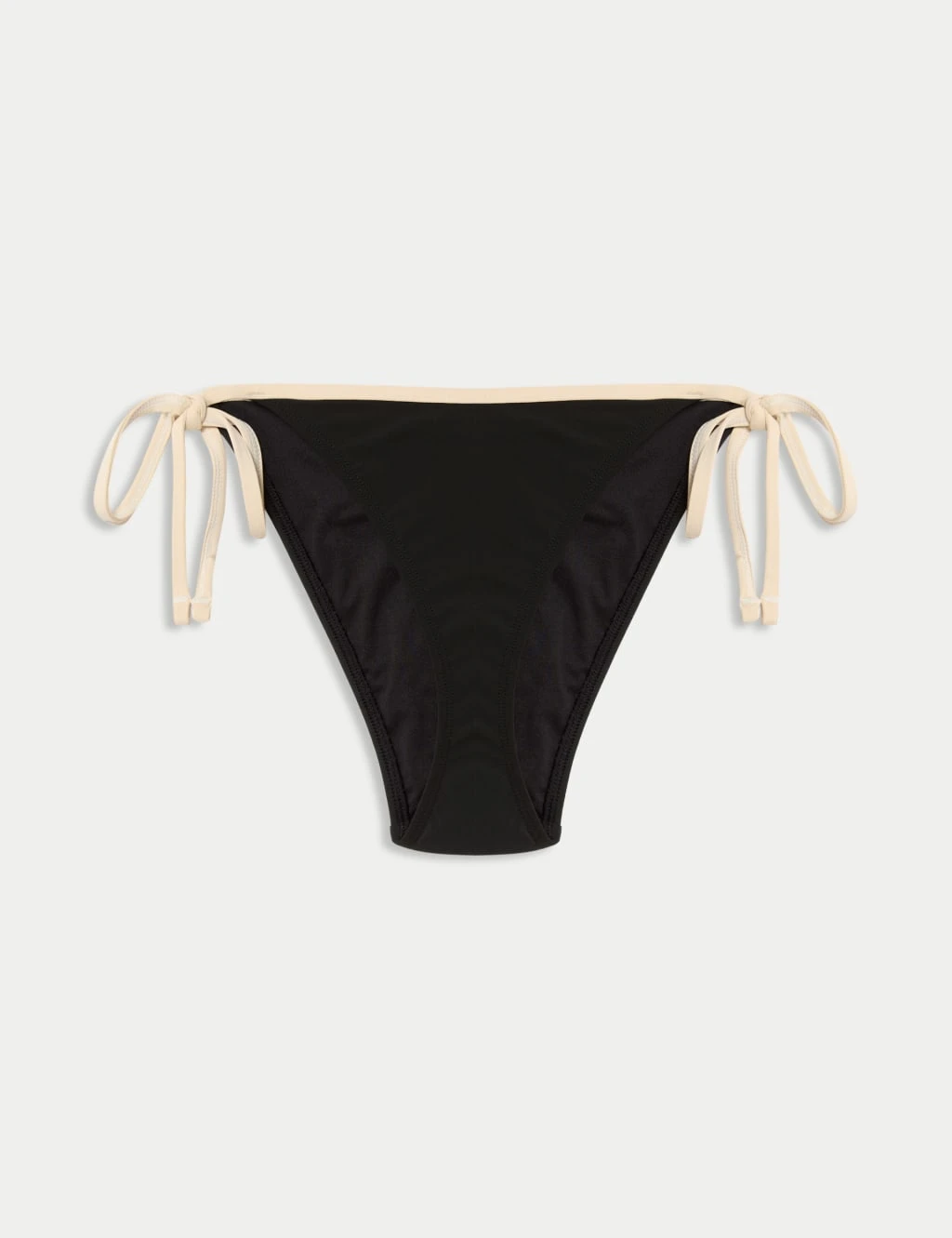 Contrast Trim Tie Side Bikini Bottoms 11 Contrast Trim Tie Side Bikini Bottoms - Image 9