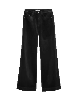 Cord Wide Leg Trousers -M&S cord wide leg trousers 1