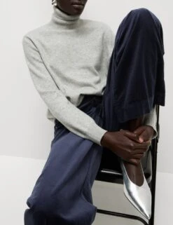 Cord Wide Leg Trousers -M&S cord wide leg trousers 12