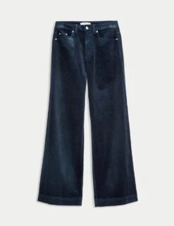 Cord Wide Leg Trousers -M&S cord wide leg trousers 13