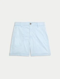 Cotton Blend Cargo Shorts -M&S cotton blend cargo shorts 10
