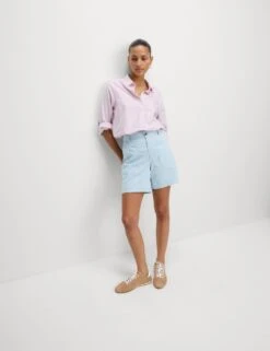 Cotton Blend Cargo Shorts -M&S cotton blend cargo shorts 13