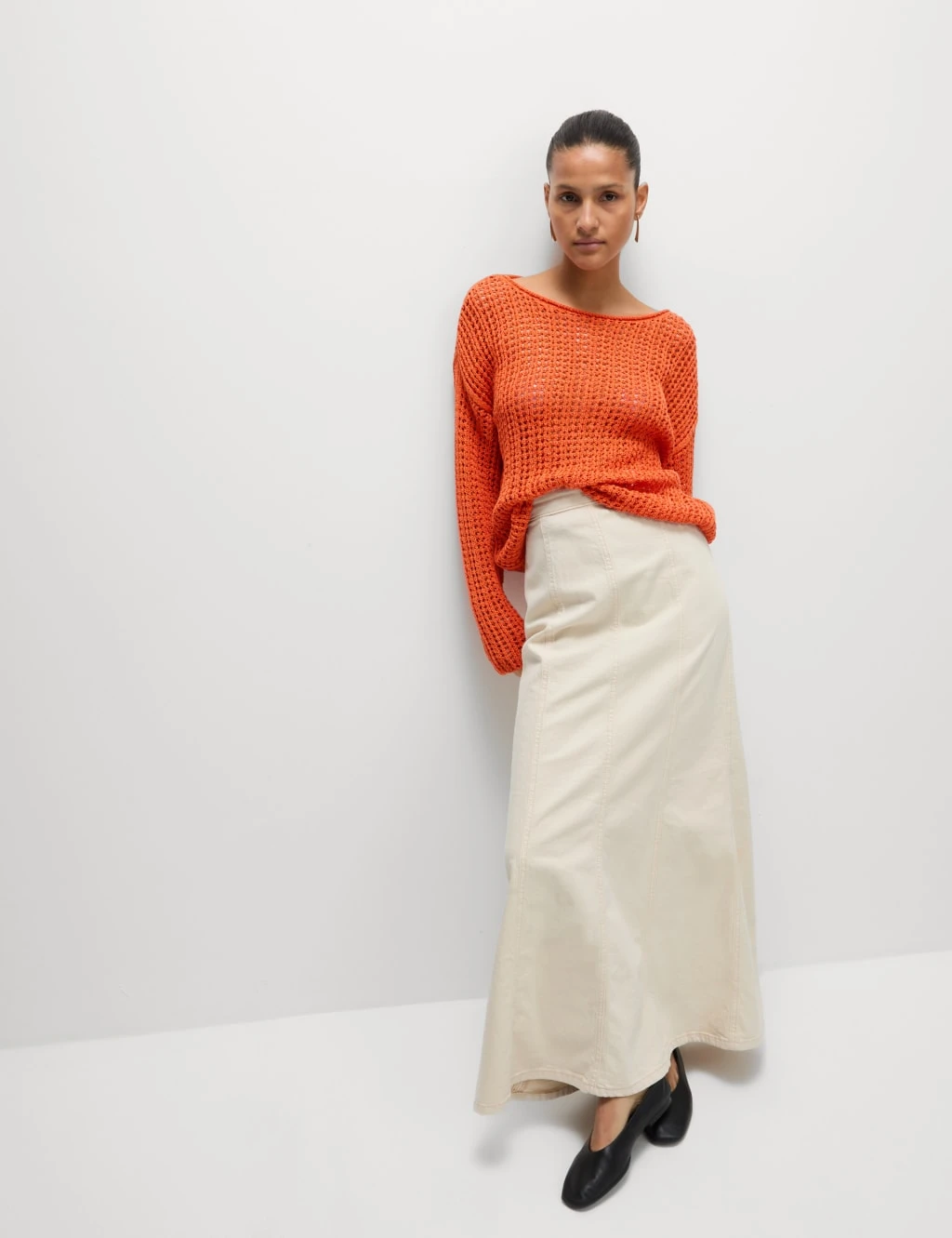 Cotton Blend Crew Neck Short Jumper 20 Cotton Blend Crew Neck Short Jumper - Image 18