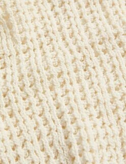 Cotton Blend Crew Neck Short Jumper 29 Cotton Blend Crew Neck Short Jumper -M&S cotton blend crew neck short jumper 6