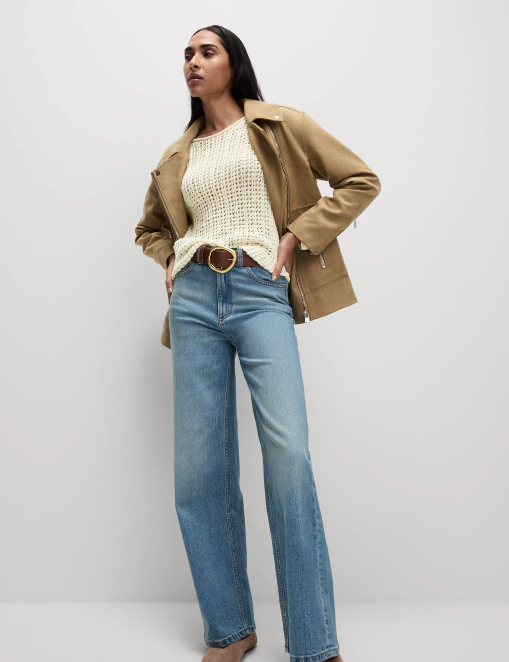 Cotton Blend Crew Neck Short Jumper 13 Cotton Blend Crew Neck Short Jumper - Image 11