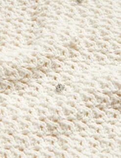 Cotton Blend Embellished Knitted Top 22 Cotton Blend Embellished Knitted Top -M&S cotton blend embellished knitted top 6