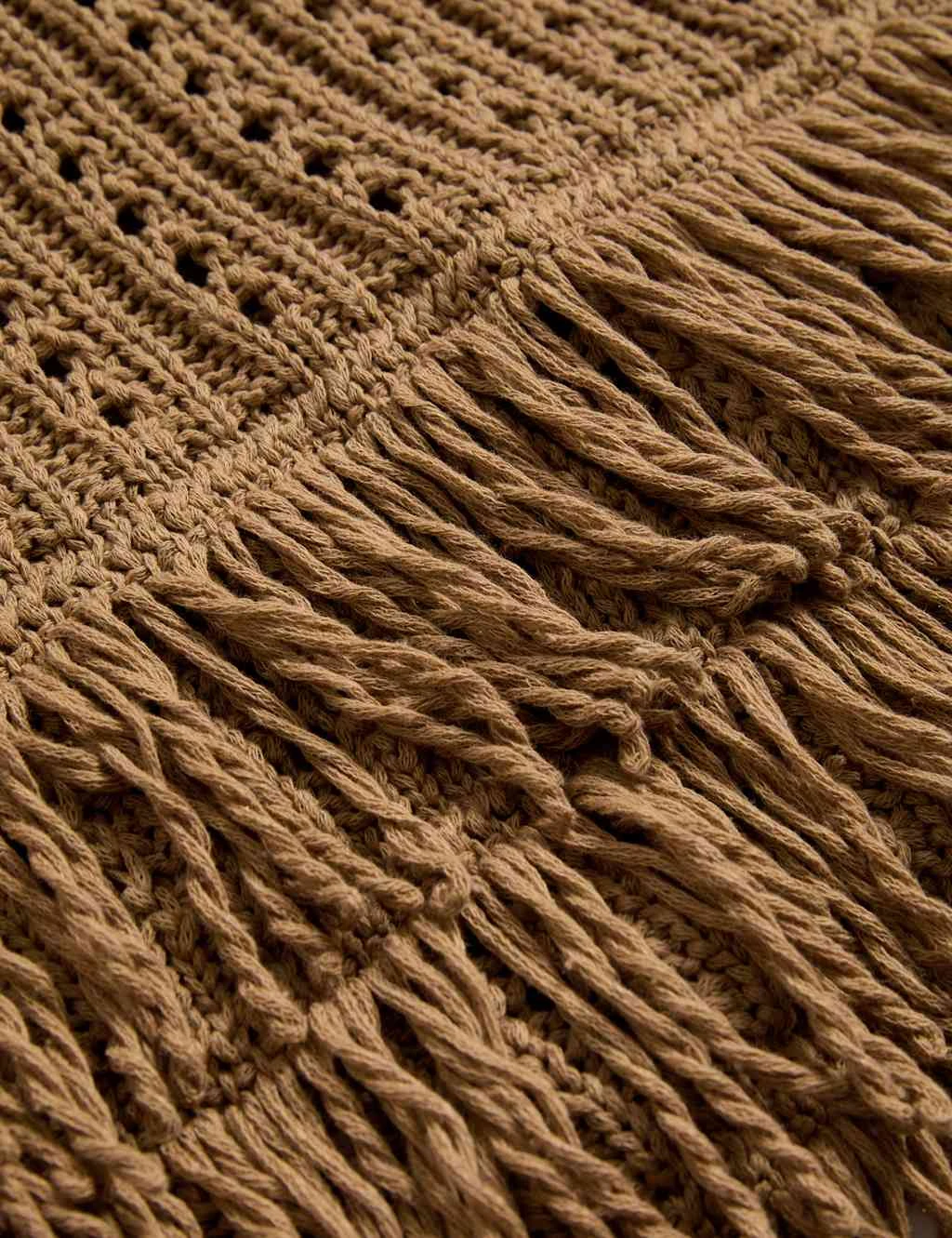 Cotton-Blend Textured Fringe Jumper 21 Cotton-Blend Textured Fringe Jumper - Image 19