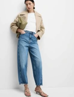 Cotton Rich Asymmetric Neck Vest -M&S cotton rich asymmetric neck vest 10