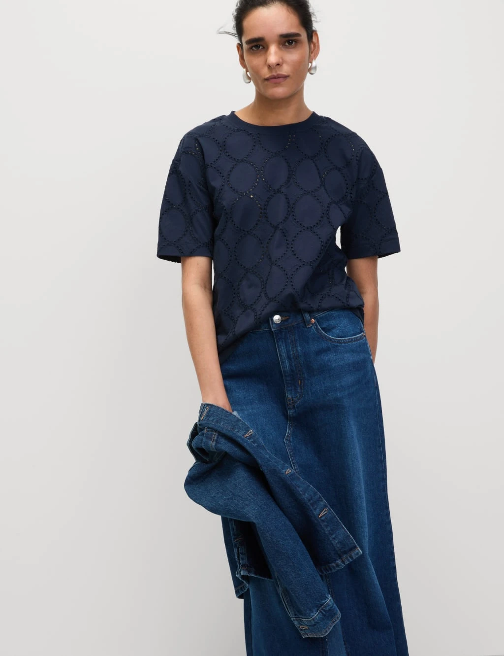 Cotton Rich Broderie T-Shirt 17 Cotton Rich Broderie T-Shirt - Image 15